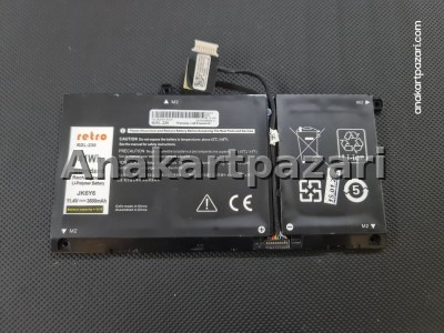 Dell Latitude 3410 3510 JK6YK 3 CELL Batarya + Kablosu