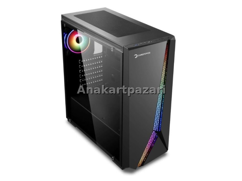 GAMEPOWER MYTHRIL Boş Kasa Siyah ( PSU YOK )