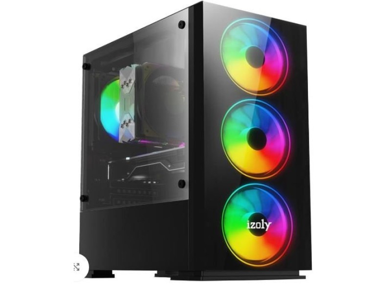 İzoly Cyberpunk B706 Boş Kasa Siyah ( PSU YOK )