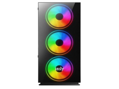 İzoly Cyberpunk B706 Boş Kasa Siyah ( PSU YOK )