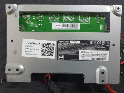 ViewSonic VX2428J VS19276 VX2428J Monitör Anakartı , Hoparlör , Ekran Flex Kablosu
