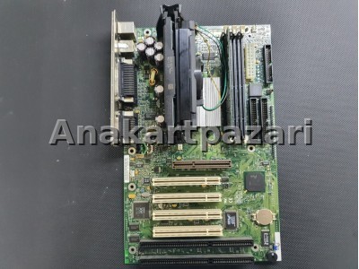 İntel SE440BX-2 SEATTLE 2 E139761 Pentium 2 Endüstriyel Server Anakart , CPU , Ram