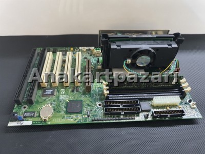 İntel SE440BX-2 SEATTLE 2 E139761 Pentium 2 Endüstriyel Server Anakart , CPU , Ram
