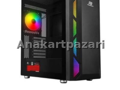 Power Boost VK-G3701B ARGB FAN BOŞ KASA SİYAH (PSU YOK)