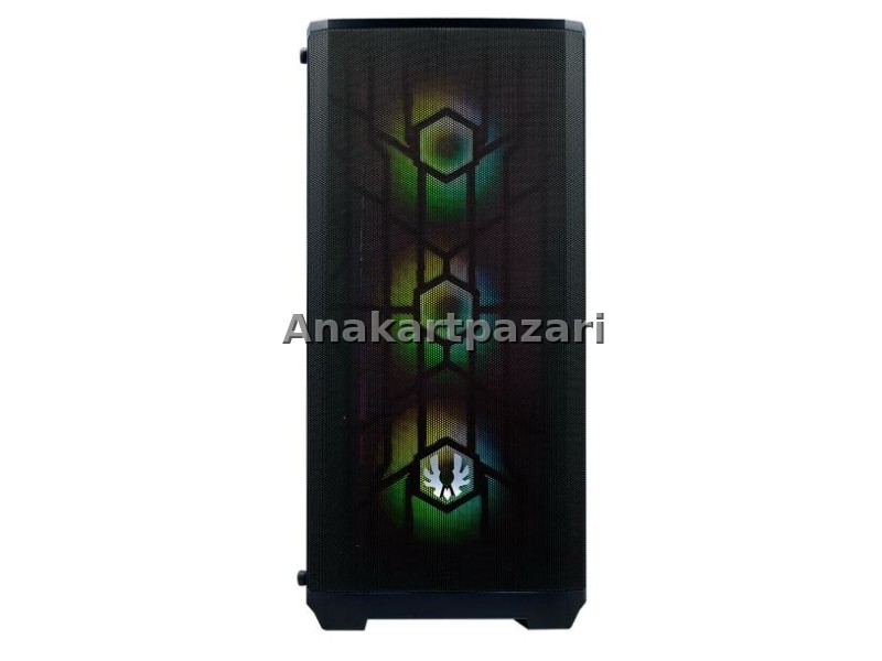 BıtFenix Nova Mesh SE-TG Boş Kasa Siyah (PSU YOK)