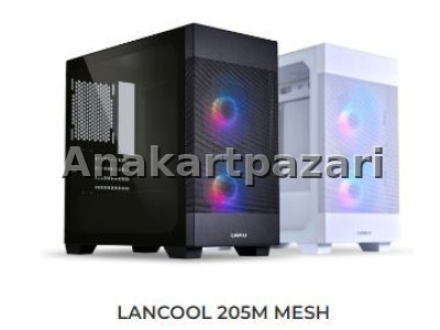 Lianli Lancool 205M Mesh Boş Kasa Siyah ( PSU YOK )
