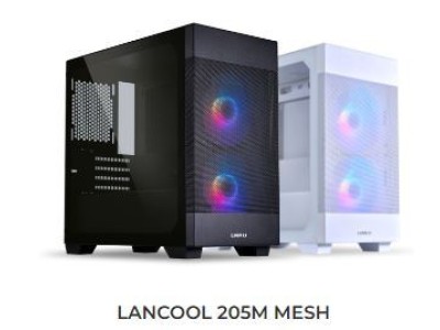 Lianli Lancool 205M Mesh Boş Kasa Siyah ( PSU YOK )
